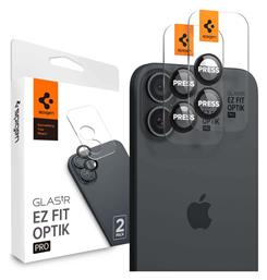 Spigen Glas.tr EZ Fit Optik Pro Προστασία Κάμερας Tempered Glass για το Apple iPhone 16, iPhone 16 Plus