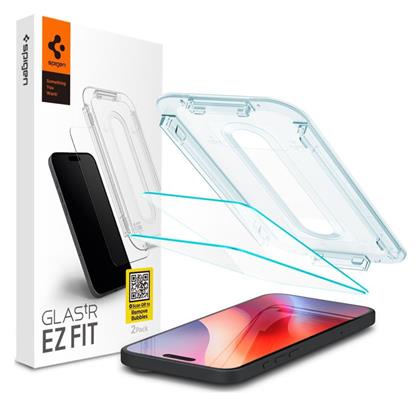 Spigen GLAS.tR EZ Fit Sensor Protected 2τμχ (iPhone 16 Pro Max) από το e-shop