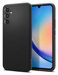 Spigen Liquid Air Back Cover Σιλικόνης Matte Black (Galaxy A34)