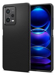 Spigen Liquid Air Back Cover Σιλικόνης Μαύρο (Redmi Note 12 Pro / Poco X5 Pro)