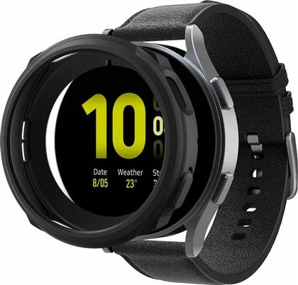 Spigen Liquid Air Θήκη Σιλικόνης σε Μαύρο χρώμα για το Galaxy Watch 4 / 5 44mm από το e-shop