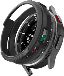 Spigen Liquid Air Θήκη Σιλικόνης σε Μαύρο χρώμα για το Galaxy Watch6 Classic 47mm από το e-shop