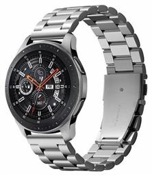 Spigen Modern Fit Λουράκι Μεταλλικό Ασημί (Galaxy Watch (46mm) / Gear S3) από το Public