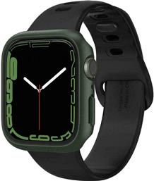 Spigen Thin Fit Πλαστική Θήκη Military Green για το Apple Watch 45mm από το e-shop