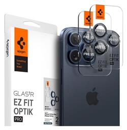 Spigen tR EZ Fit Optik Pro Προστασία Κάμερας Tempered Glass για το iPhone 15 Pro / 15 Pro Max