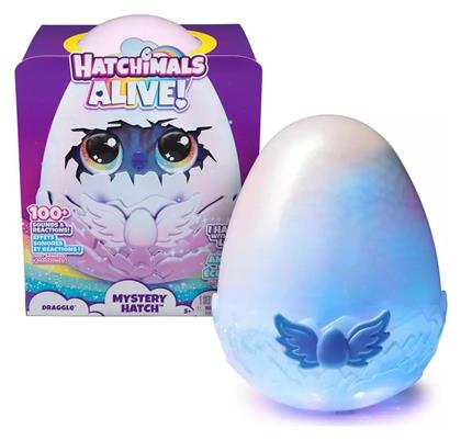 Spin Master Παιχνίδι Μινιατούρα Alive Mystery Hatch - Draggle Hatchimals 26.6εκ.