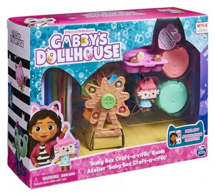 Spin Master Παιχνίδι Μινιατούρα Gabby's Dollhouse Baby Box Craft-a-riffic Room για 3+ Ετών