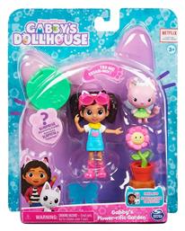 Spin Master Παιχνίδι Μινιατούρα Gabby's Dollhouse Flower-rific Garden για 3+ Ετών από το BlablaToys