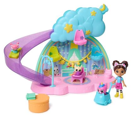 Spin Master Παιχνίδι Μινιατούρα Gabby's Dollhouse Kitty Care playset για 3+ Ετών