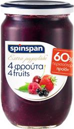 Spin Span Μαρμελάδα 4 Φρούτα Extra 600grΚωδικός: 16116270 από το ΑΒ Βασιλόπουλος