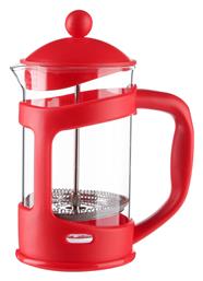 Spitishop 120075 Καφετιέρα Γαλλικού Χειρός Πλαστική Κόκκινη 800ml