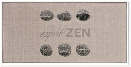 Spitishop Esprit Zen Ορθογώνιο Χαλάκι Κουζίνας με Αντιολισθητικό Υπόστρωμα Μπεζ 50x80εκ.