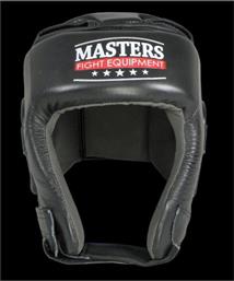 Sport Masters KTOP1 Κάσκα Πυγμαχίας Ενηλίκων Aνοιχτού Τύπου Δερμάτινη Μαύρη από το MybrandShoes
