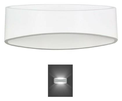 Spot Light Μοντέρνο Φωτιστικό Τοίχου με Ενσωματωμένο LED και Θερμό Λευκό Φως σε Λευκό Χρώμα από το Polihome