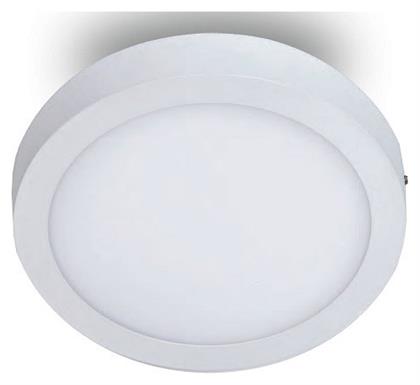 Spot Light Στρογγυλό Εξωτερικό LED Panel Ισχύος 20W με Φυσικό Λευκό Φως 22.5x22.5εκ.
