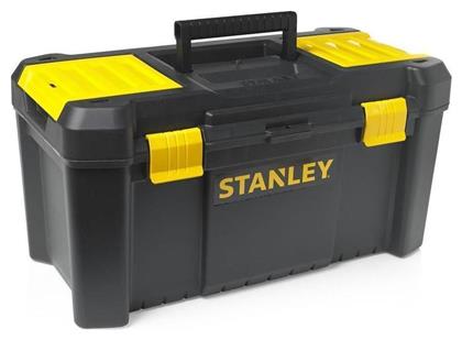 Stanley Essential Εργαλειοθήκη Χειρός Πλαστική με Ταμπακιέρα Π48.2xB25.4xΥ25cm με Πλαστικό Κλιπ