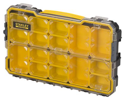 Stanley FatMax Pro Ταμπακιέρα Εργαλείων 14 Θέσεων με Αφαιρούμενα Κουτιά Κίτρινη 43.2x26.7x6.4εκ. από το e-shop