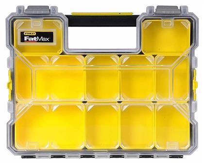 Stanley FatMax Ταμπακιέρα Εργαλείων 10 Θέσεων με Αφαιρούμενα Κουτιά Κίτρινη 44.6x35.6x7.5εκ. από το e-shop