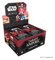 Star Wars Unlimited Tcg Twilight Republic Booster Box 24 Boosters