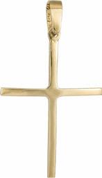 Σταυροί Βάπτισης - Αρραβώνα Ανδρικός σταυρός Κ9 017255 017255 Ανδρικό Χρυσός 9 Καράτια από το Kosmima24