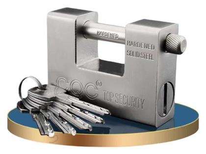 Stelar BSD50 Ατσάλινο Λουκέτο Τάκου με Κλειδί 50mm