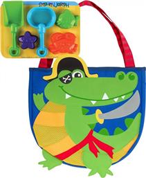 Stephen Joseph Alligator Pirate Παιδική Τσάντα Θαλάσσης Πράσινη 33x4x7.5εκ. από το Plus4u