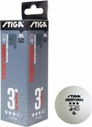 Stiga Perform 40+ 1113-2110-03 Μπαλάκια Ping Pong 3-Star 3τμχ από το Sportcafe