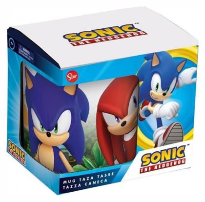 Stor Sonic Hedgehog Κούπα Κεραμική Πολύχρωμη 325ml