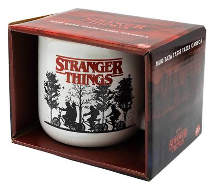 Stor Stranger Things Κούπα Κεραμική Λευκή 400ml