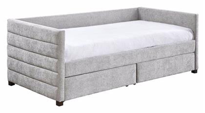 Sueno Διθέσιος Καναπές Κρεβάτι Υφασμάτινος 209x99.5x76εκ. Γκρι Ανοιχτό