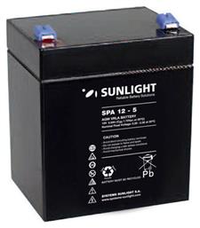 SunLight SPA 12-5 Μπαταρία UPS με Χωρητικότητα 5Ah και Τάση 12V