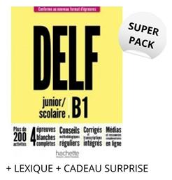 Super Pack: Delf Scolaire & Junior B1 Nouveau Format, (Lexique & Mon Petit Carnet) από το Plus4u