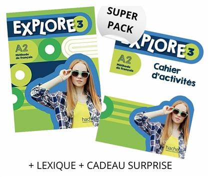 Super Pack Explore 3 (Livre de l' Élève +Cahier d' Exercices + Lexique + Cadeau Surprise) από το e-shop