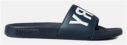 Superdry Ανδρικά Slides Μπλε από το Zakcret Sports