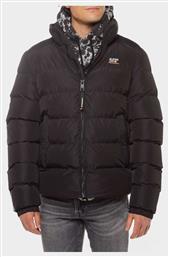 Superdry Ανδρικό Μπουφάν Puffer Μαύρο από το Karakikes