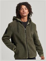 Superdry Ανδρικό Χειμωνιάτικο Μπουφάν Softshell washed khaki