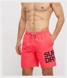 Superdry Ανδρικό Μαγιό Σορτς Shocking Pink από το Outletcenter