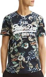Superdry Ανδρικό T-shirt Πολύχρωμο Floral