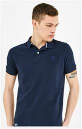 Superdry Ανδρικό T-shirt Polo Nautical Navy