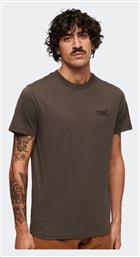 Superdry D1 Ovin Ανδρικό T-shirt Κοντομάνικο Καφέ