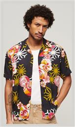 Superdry Hawaiian Πουκάμισο Black