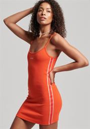 Superdry Καλοκαιρινό Mini Φόρεμα Πορτοκαλί από το Plus4u
