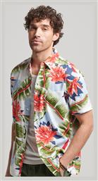 Superdry Optic Banana Ανδρικό Πουκάμισο Κοντομάνικο Floral Πολύχρωμο