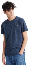 Superdry Orange Label Vintage Emb Crew Ανδρικό T-shirt Abyss Navy Feeder Μονόχρωμο από το Z-mall