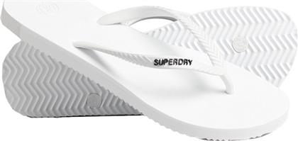 Superdry Ovin Flip Flops σε Λευκό Χρώμα από το Cosmos Sport