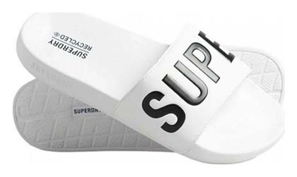 Superdry Slides σε Μαύρο Χρώμα από το Plus4u