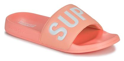 Superdry Slides σε Ροζ Χρώμα από το Spartoo