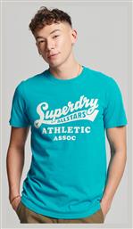 Superdry T-shirt Τιρκουάζ