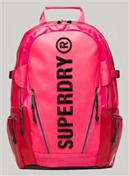 Superdry Tarp Rucksack Ανδρικό Σακίδιο Πλάτης Φούξια από το Zakcret Sports