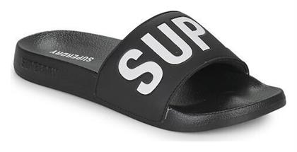 Superdry Vegan Core Slides σε Μαύρο Χρώμα